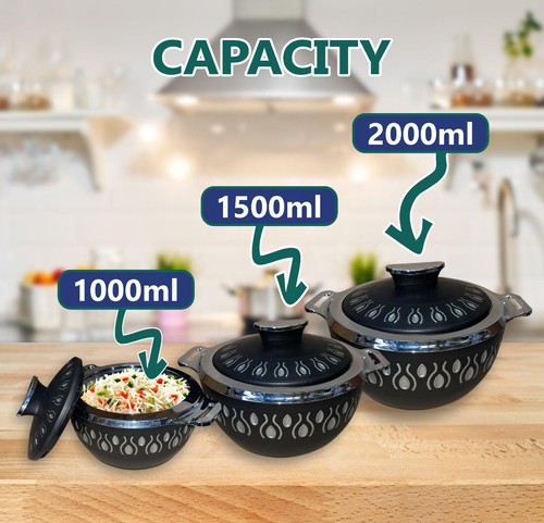 Set black casserole - 3],