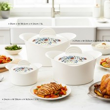 3Pcs Insulated Hot pot Set