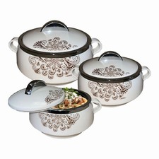 Florina Set of 3 White