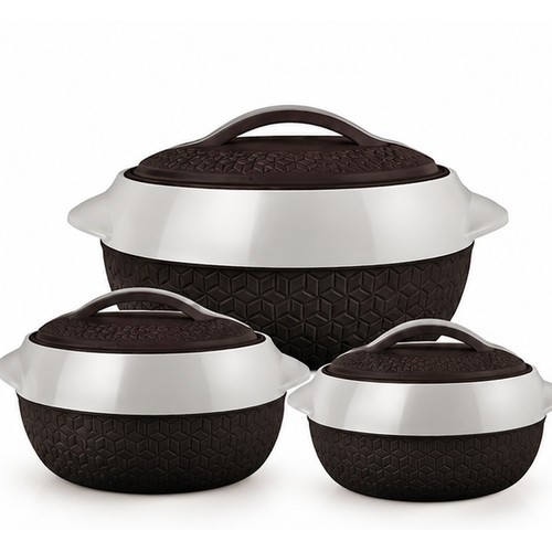 3pc insulated hot pot set - 3pc,
