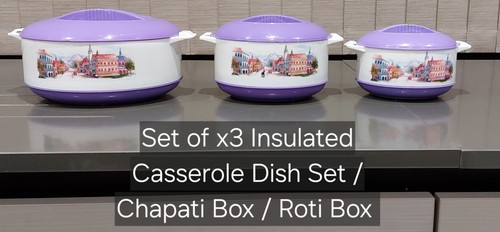 Set insulated casserole - of, 3