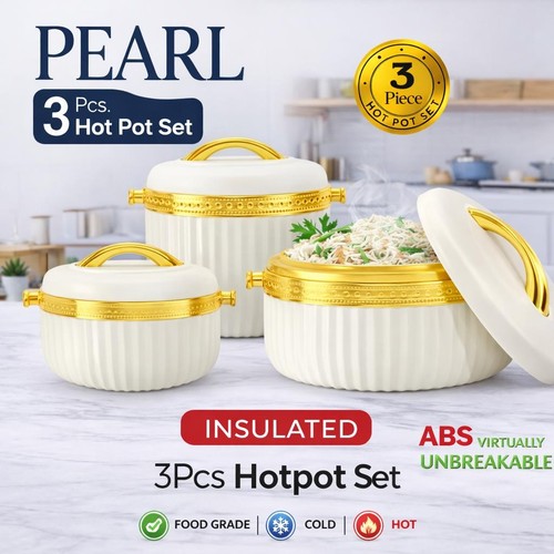 Pearl 3pcs insulated - insulated, pot